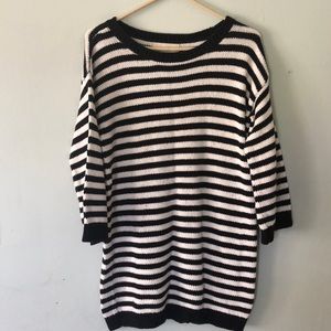 Fun and flirty Striped sweater